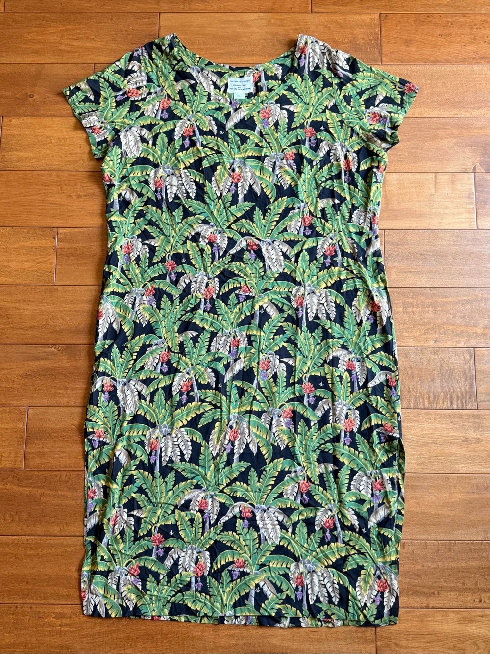Reyn Spooner Dietrich Varez Collection Hawaiian Tropical Long Maxi Dress - XL